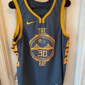 Nike Steph Curry GSW Authentic Jersey